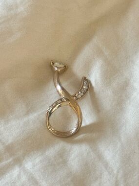 Gold Statement Diamond Ring